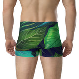 Leaf Print Men's Boxer Briefs