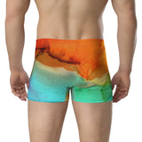 Colourful Print Men's Boxer Briefs