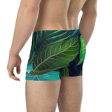 Leaf Print Men's Boxer Briefs