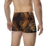 Men's Lion Print Boxer Briefs