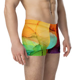 Colourful Print Men's Boxer Briefs