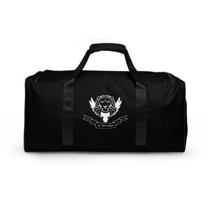 Black 'Strength of a Lion' Duffle bag