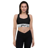 N.E Longline Aztec Print Sports Bra