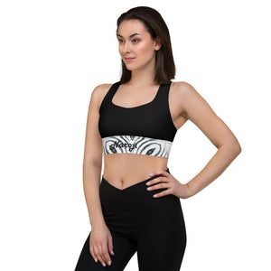 N.E Longline Aztec Print Sports Bra