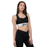 N.E Longline Aztec Print Sports Bra
