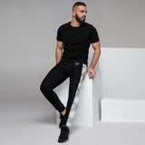 Men's N.E Aztec Print Black Joggers