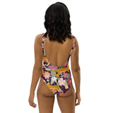 Women's African Cheetah Print One-Piece Swimsuit