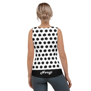 Women's Polka Dot Vest Top
