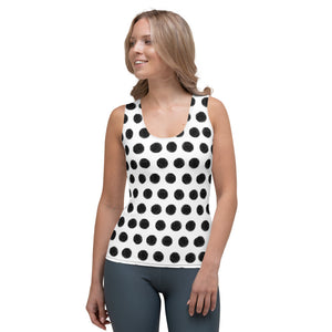 Women's Polka Dot Vest Top