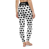 Women's Polka Dot High Waisted Leggings