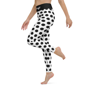 Women's Polka Dot High Waisted Leggings
