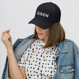 'QUEEN' Structured Twill Cap