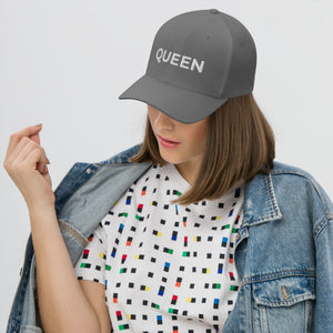 'QUEEN' Structured Twill Cap