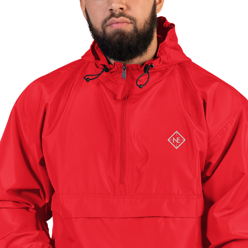Men's N.E Embroidered Champion Packable Jacket