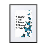 FAITH Matte Paper Framed Poster With Mat