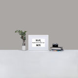 REAL MEN Matte Paper Framed Poster With Mat
