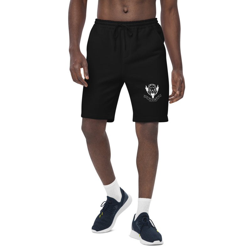 Men's 'Strength of a Lion' Fleece Shorts