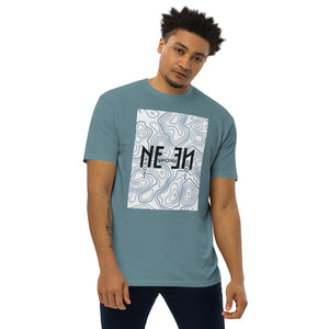 Men's Geo Print Premium Heavyweight T-shirt