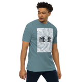 Men's Geo Print Premium Heavyweight T-shirt