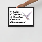 PEACE Framed Photo Paper Poster