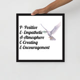 PEACE Framed Photo Paper Poster