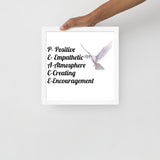 PEACE Framed Photo Paper Poster