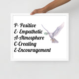 PEACE Framed Photo Paper Poster