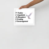 PEACE Framed Photo Paper Poster