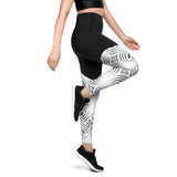 N.E Aztec Print Sports Leggings