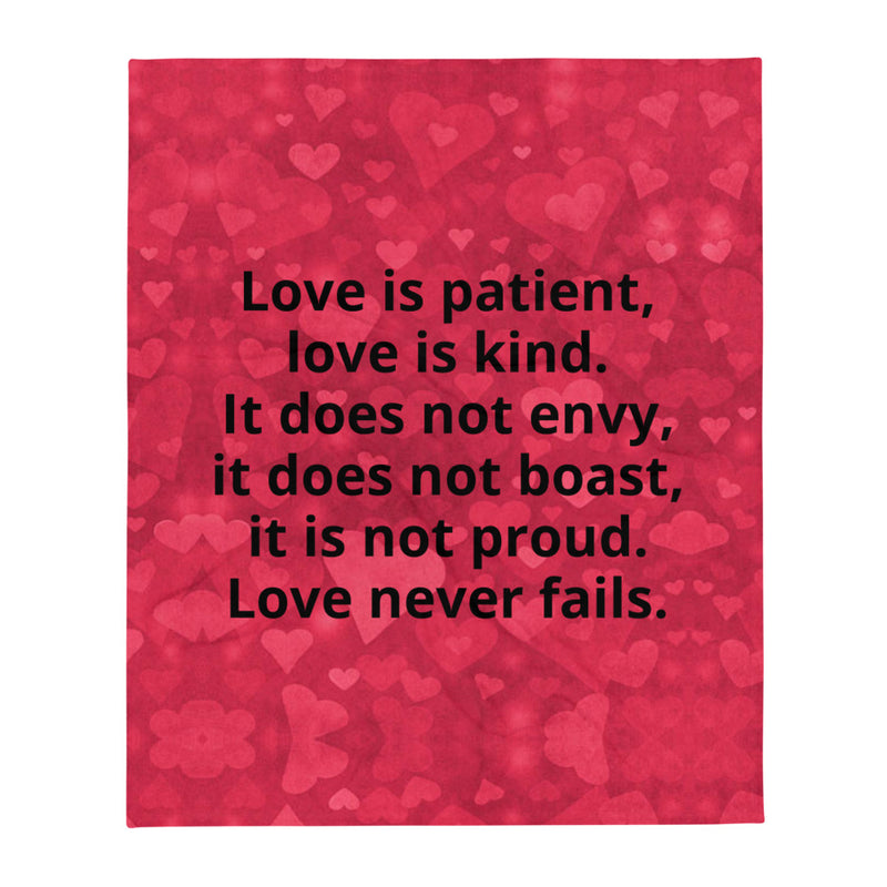 LOVE Throw Blanket