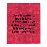 LOVE Throw Blanket