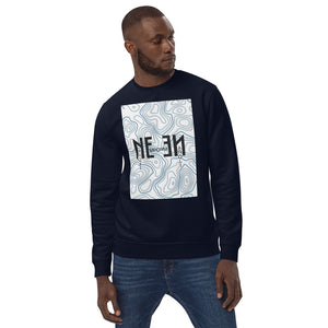 Men's Geo Print Eco Sweatshirt